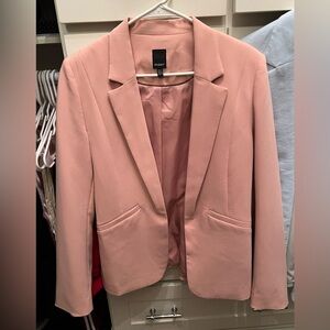 Studio Women's Blush Pink Suit Jacket